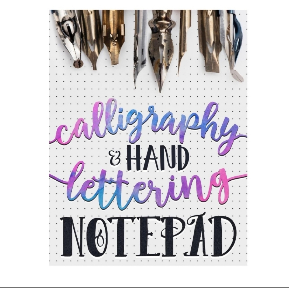 Hand Lettering Beginners Workbook and Calligraphy & Hand Lettering Notepad NEW - Picture 9 of 11